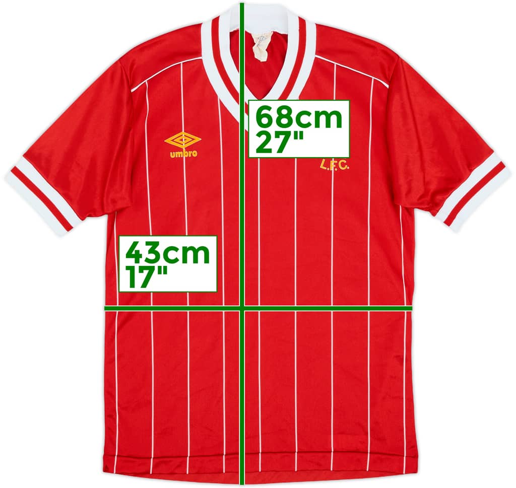 1982-85 Liverpool Home Shirt - 10/10 - (S)