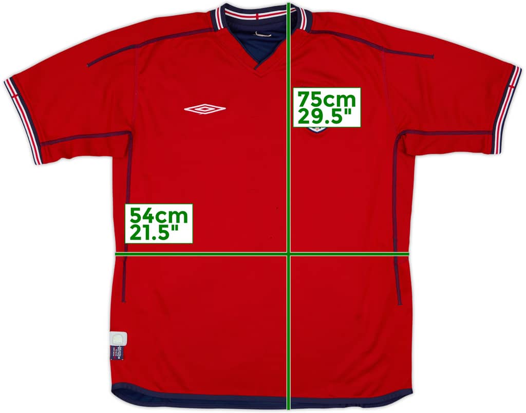 2002-04 England Away Shirt - 4/10 - (L)