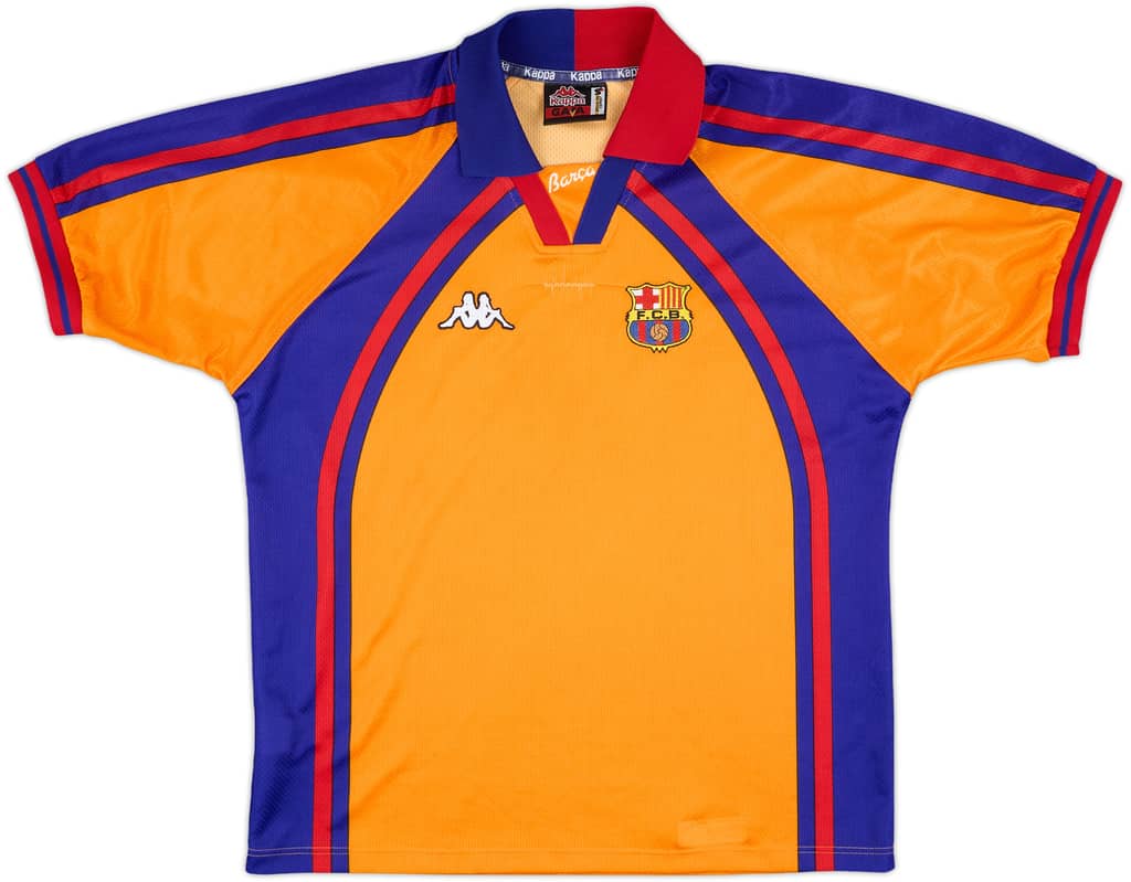 1997-98 Barcelona European Away Shirt - 6/10 - (S)