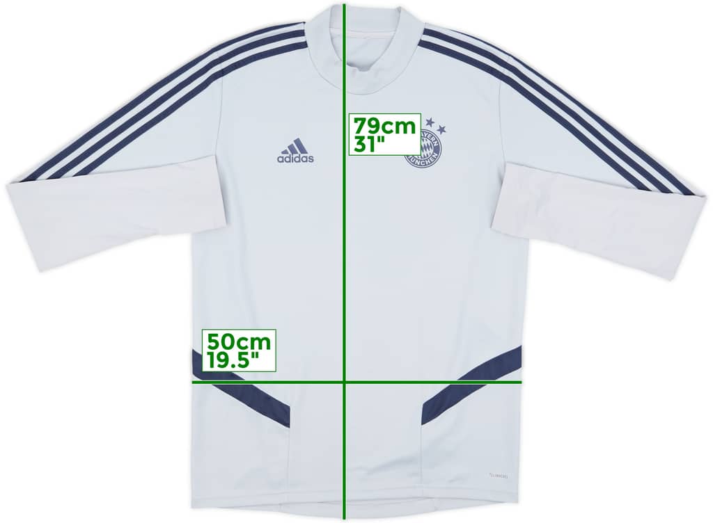 2019-20 Bayern Munich adidas Sweat Top - 5/10 - (M)