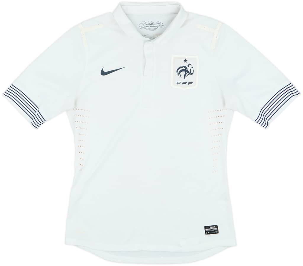 2012-13 France Authentic Away Shirt - 6/10 - (M)