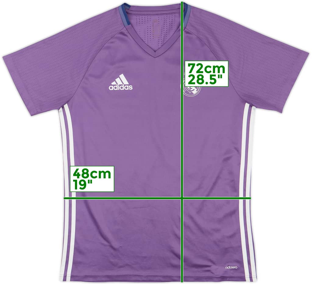 2016-17 Real Madrid adizero Training Shirt - 10/10 - (M)