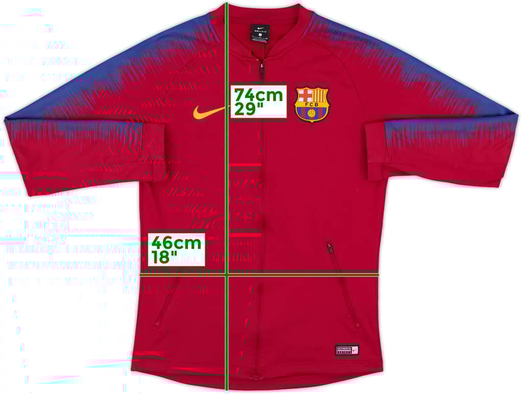 2019-20 Barcelona Nike Track Jacket - 7/10 - (S)