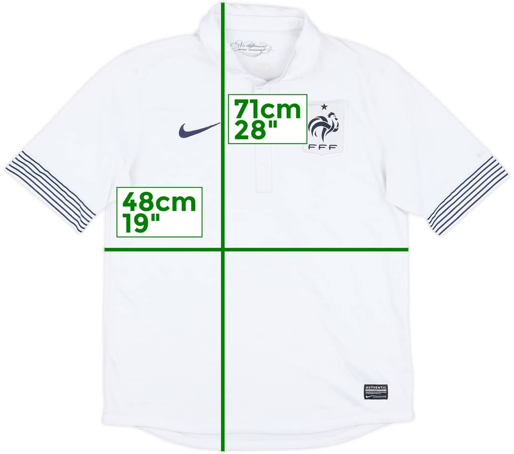 2012-13 France Away Shirt - 6/10 - (M)