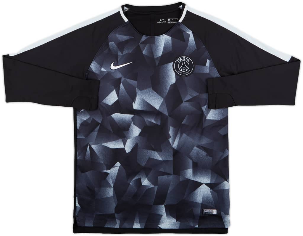 2017-18 Paris Saint-Germain Nike Sweat Top - 8/10 - (M)