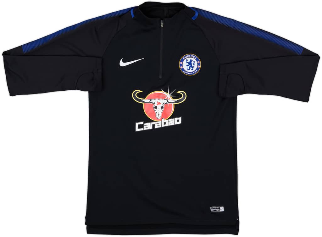 2018-19 Chelsea Nike 1/4 Zip Drill Top - 8/10 - (S)