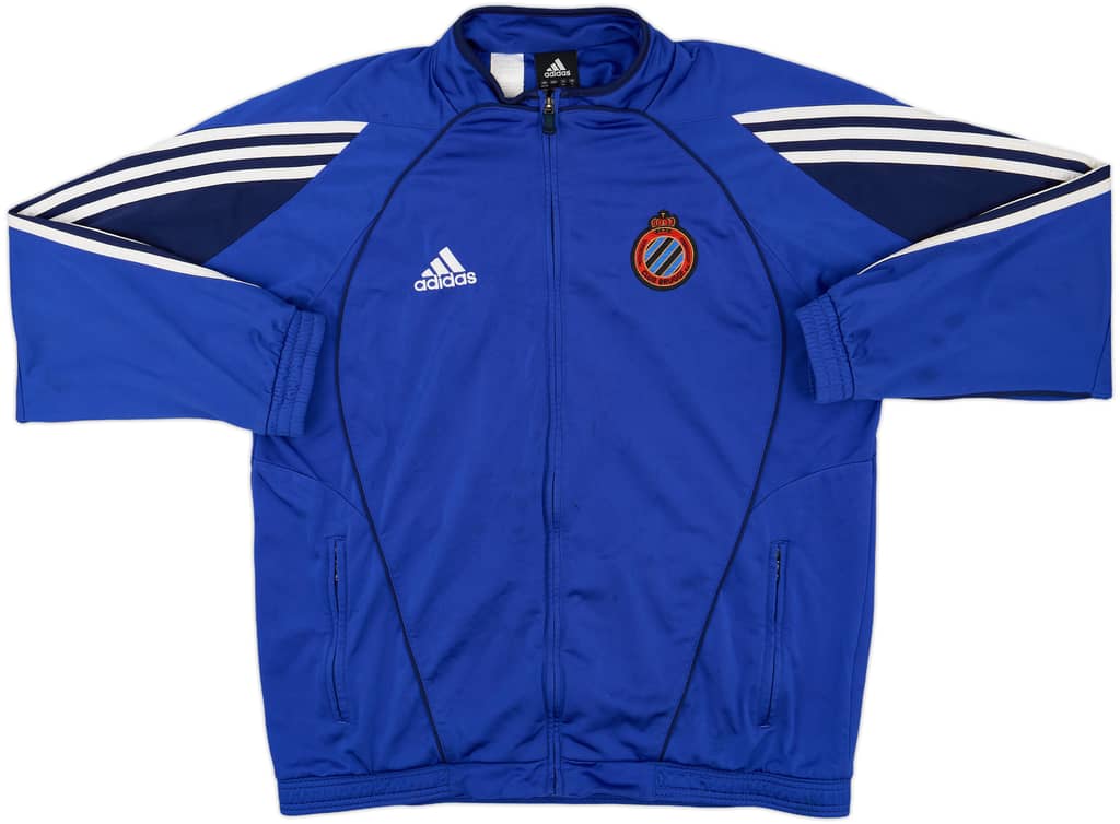 2004-05 Club Brugge adidas Track Jacket - 7/10 - (M)