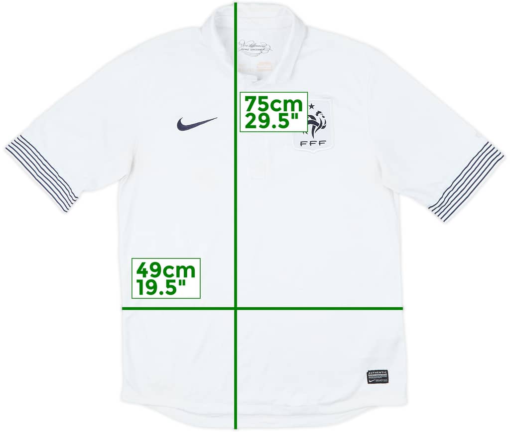 2012-13 France Away Shirt - 6/10 - (M)