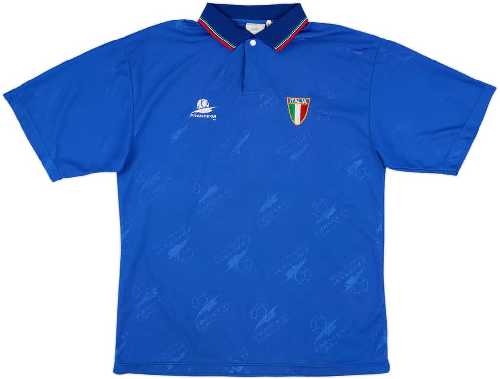 1998 Italy Coupe du Monde Training Shirt - 8/10 - (L)