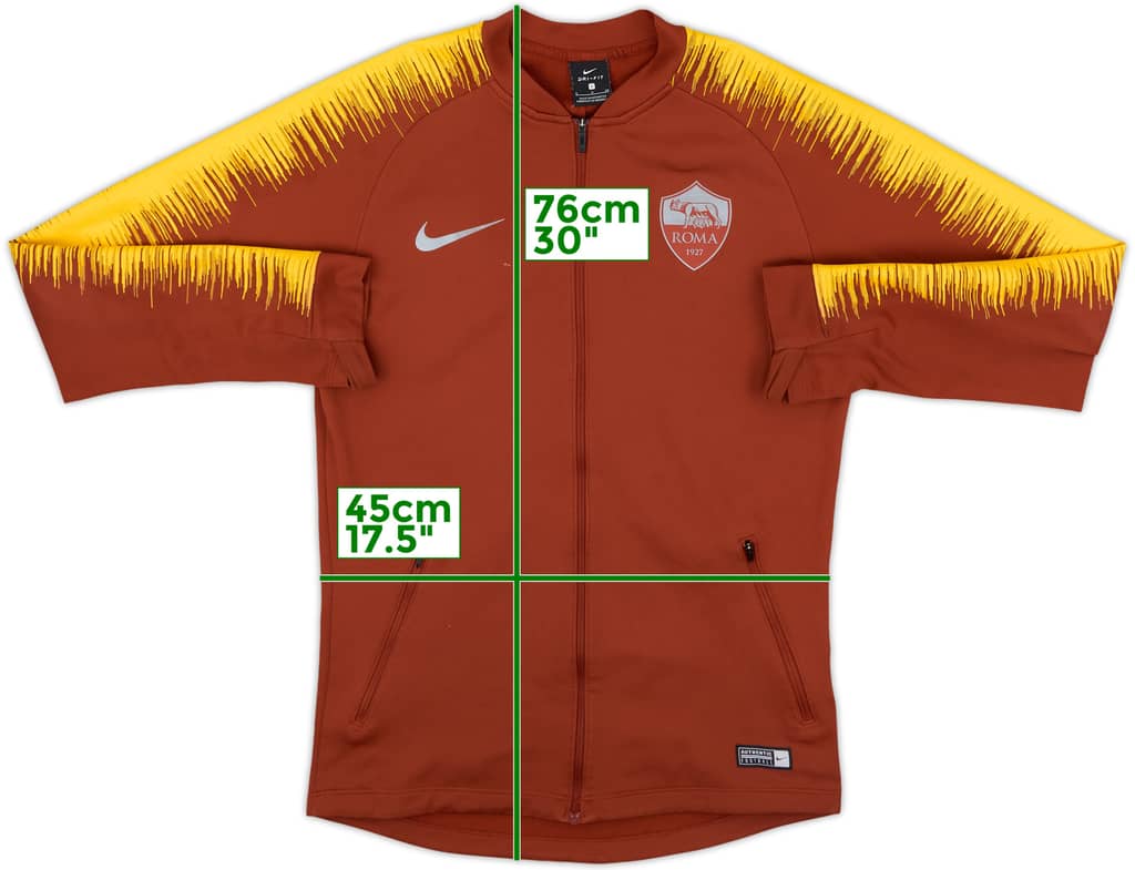 2018-19 Roma Nike Track Jacket - 6/10 - (S)