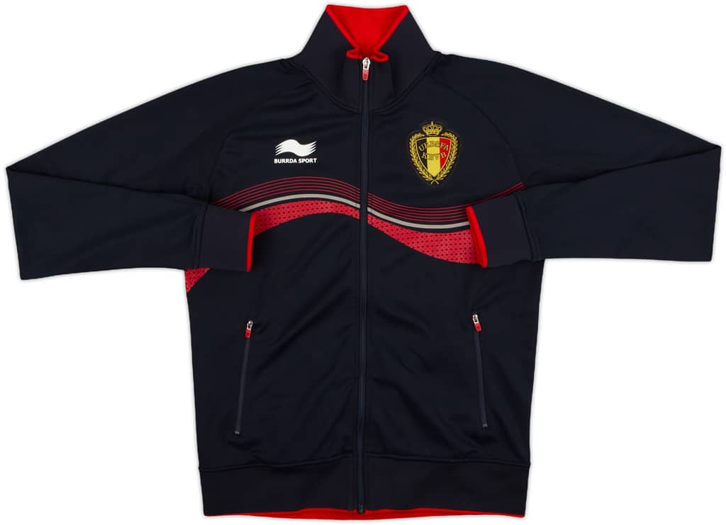 2012-13 Belgium Burrda Track Jacket - 8/10 - (S)