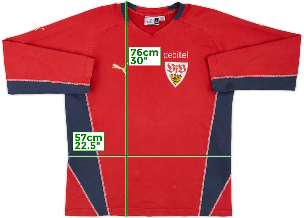 2004-05 Stuttgart Puma Sweat Top - 5/10 - (XL)
