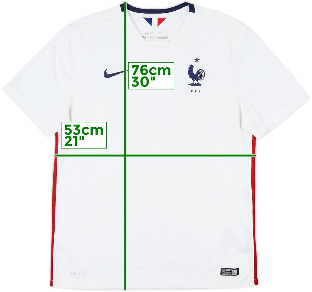 2015-16 France Away Shirt - 8/10 - (L)