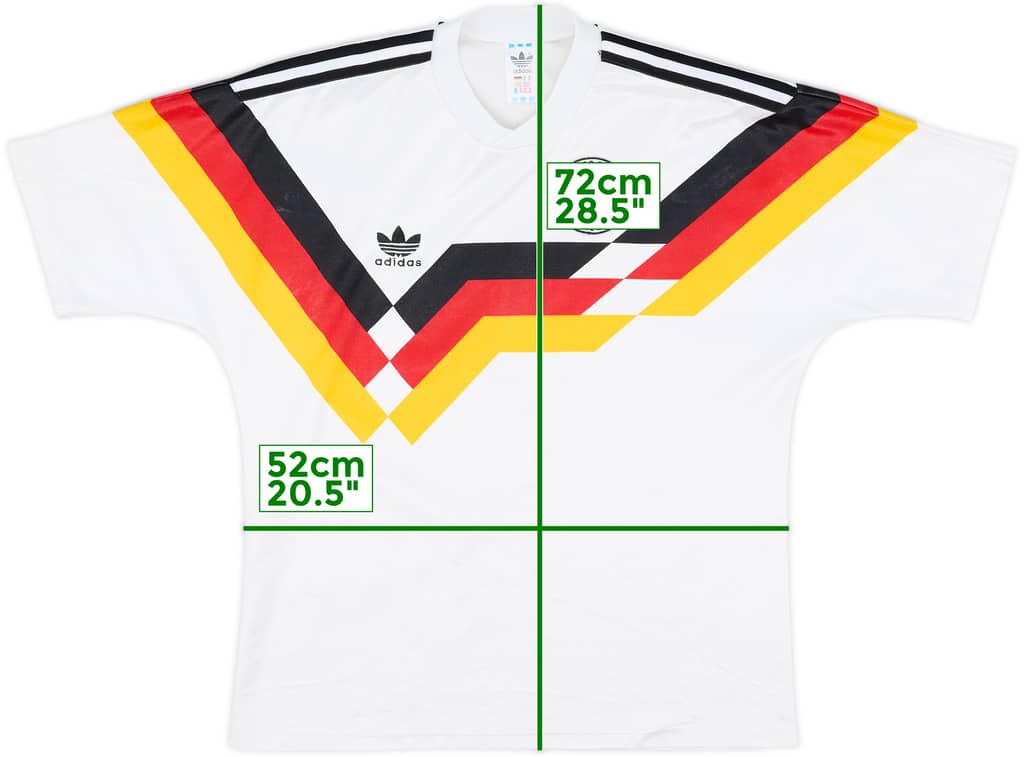 1988-90 West Germany Home Shirt - 8/10 - (M/L)
