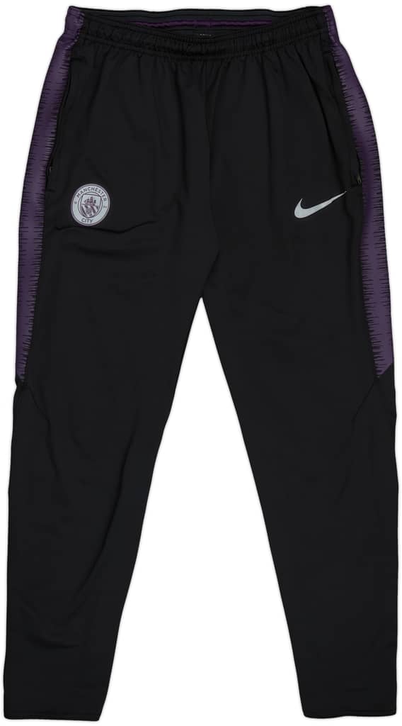 2018-19 Manchester City Nike Track Pants/Bottoms - 10/10 - (M)