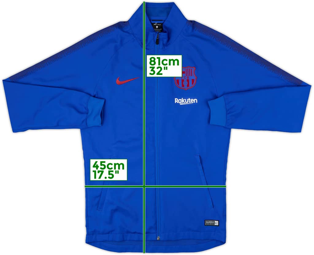 2019-20 Barcelona Nike Track Jacket - 9/10 - (S)