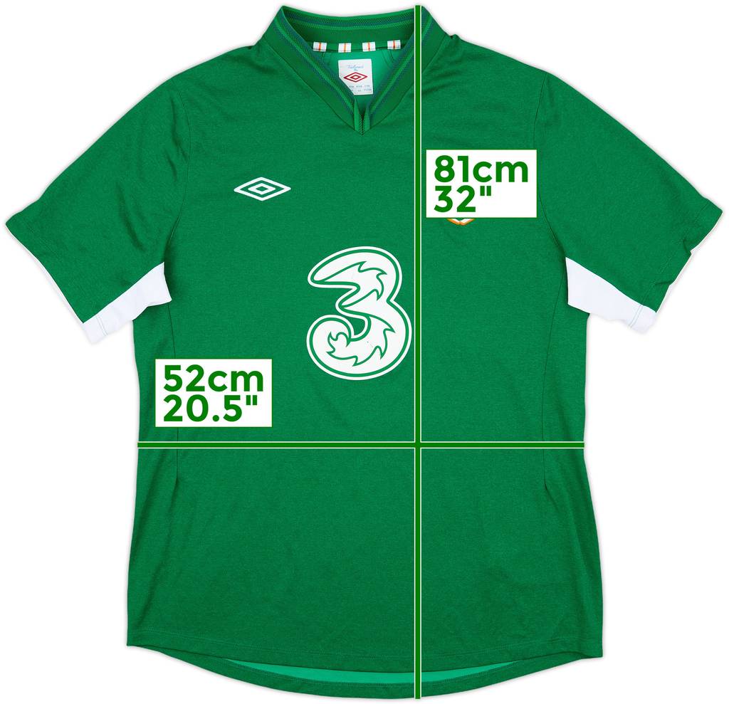 2013-14 Ireland Home Shirt - 7/10 - (L)