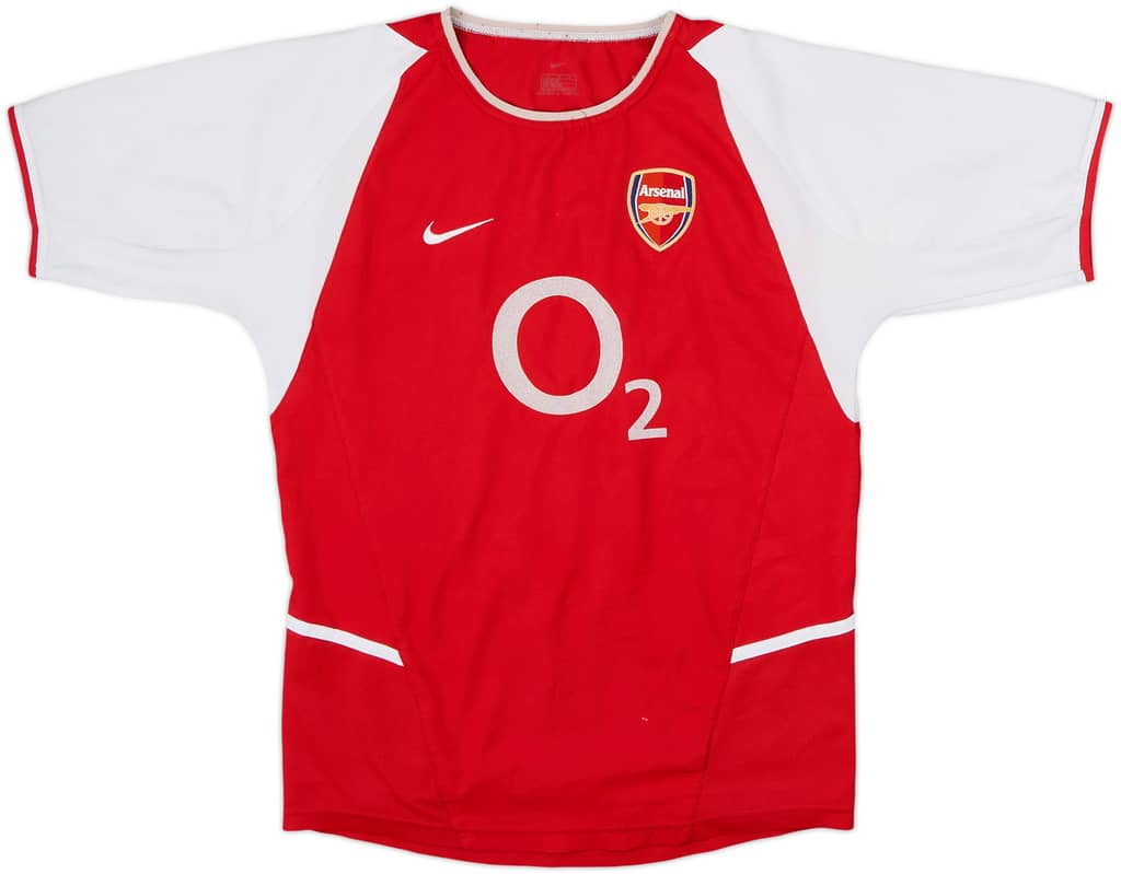 2002-04 Arsenal Home Shirt - 5/10 - (L.Boys)