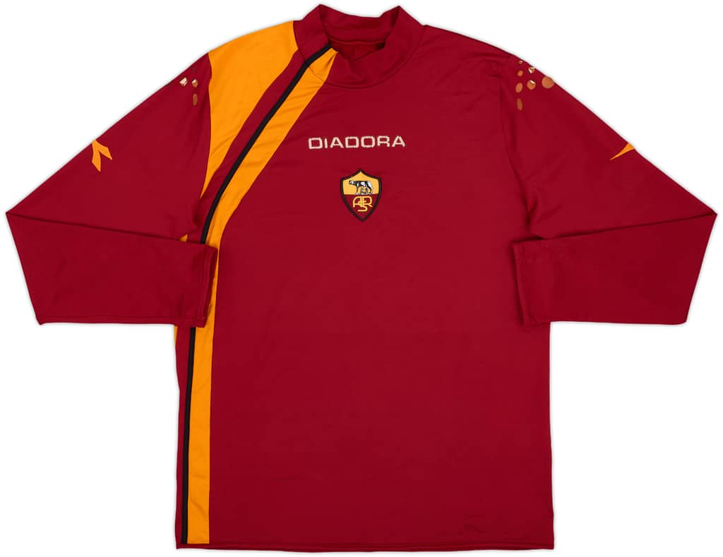2005-06 Roma Home L/S Shirt - 5/10 - (L)