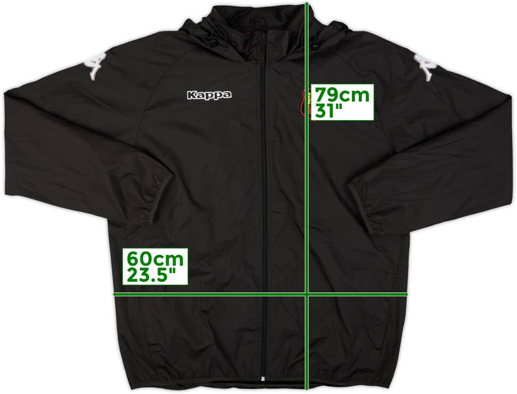 2022-23 Alvechurch Kappa Hooded Rain Jacket - 10/10 - (XXL)