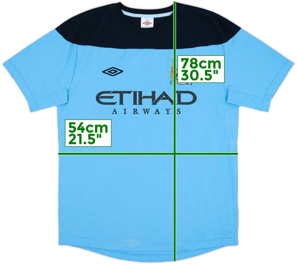 2012-13 Manchester City Umbro Training Shirt - 9/10 - (L)
