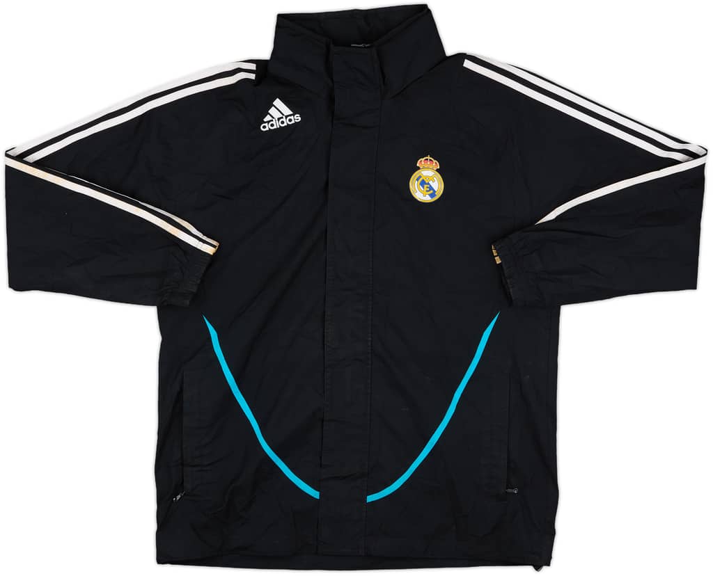 2008-09 Real Madrid adidas Hooded Track Jacket - 7/10 - (M)