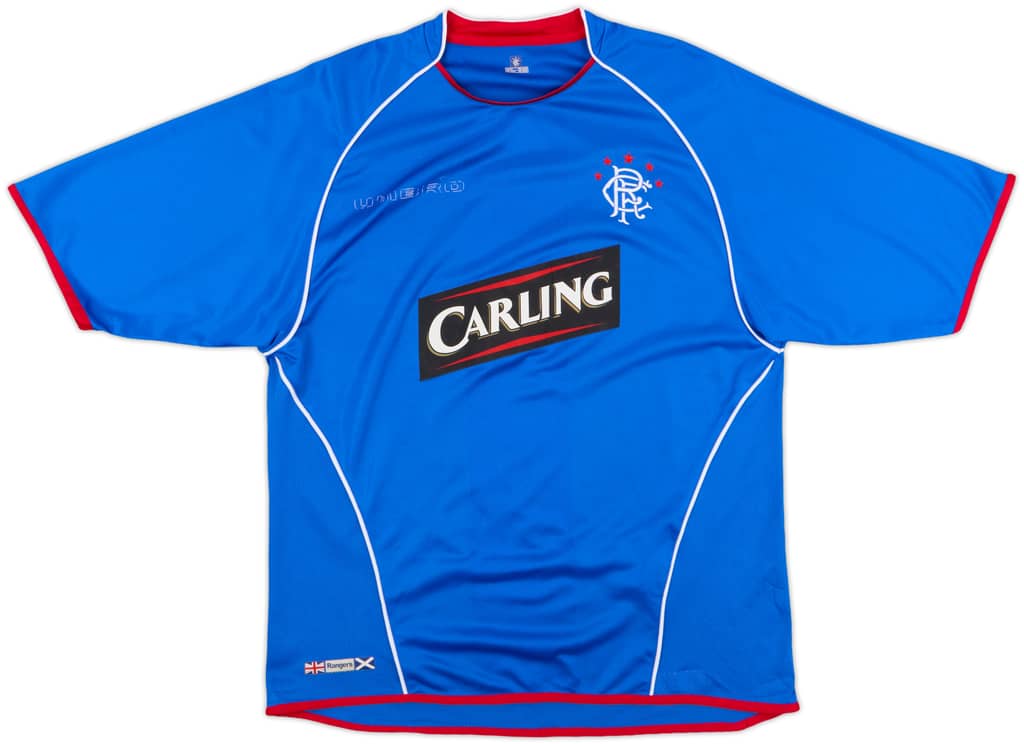 2005-06 Rangers Home Shirt - 4/10 - (L)