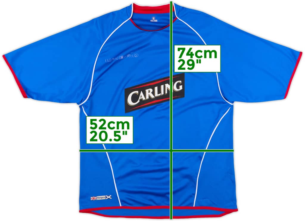 2005-06 Rangers Home Shirt - 4/10 - (L)