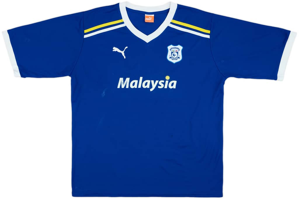 2011-12 Cardiff Home Shirt - 5/10 - (XXL)