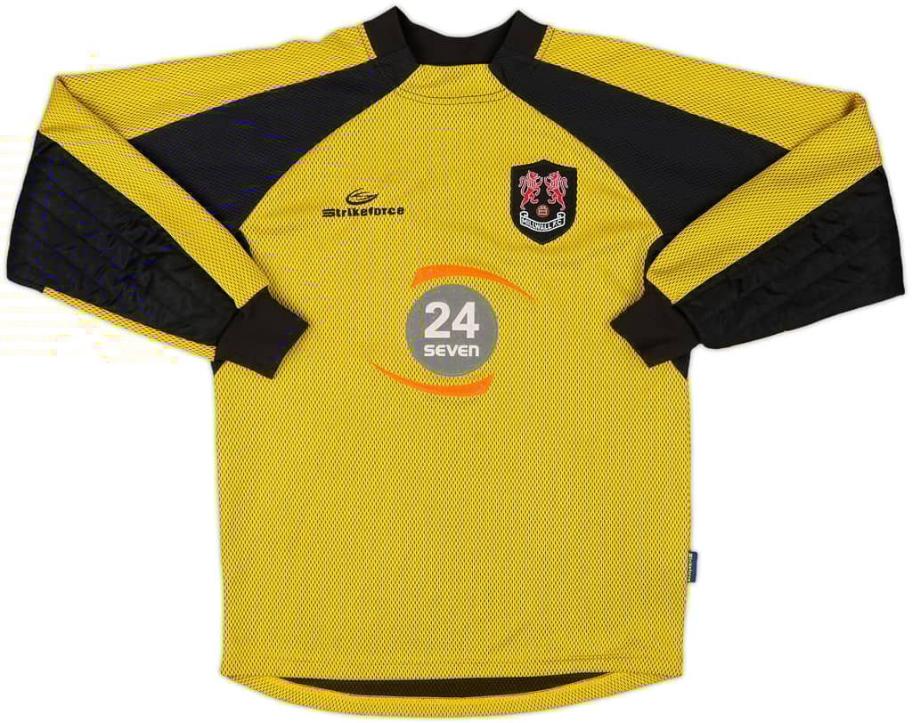 2001-02 Millwall GK Shirt - 8/10 - (XL.Boys)