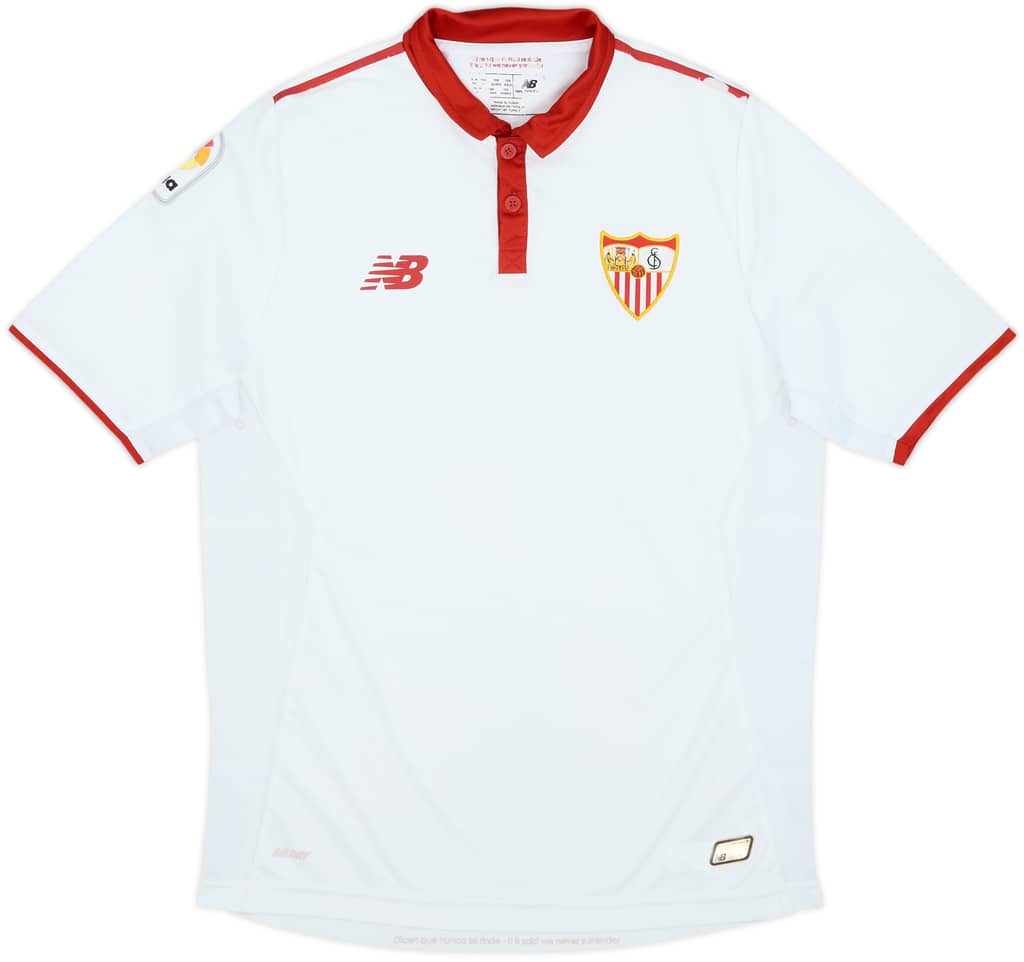 2016-17 Sevilla Home Shirt - 7/10 - (XL.Boys)
