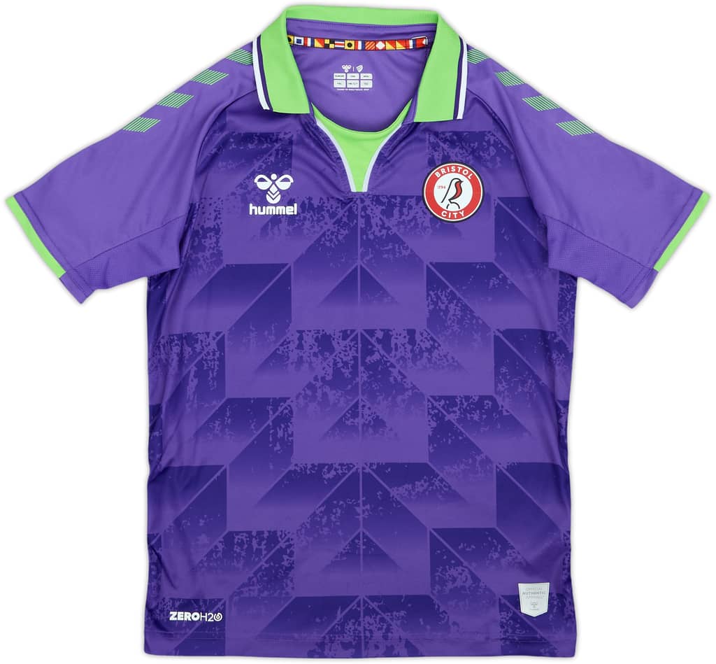2020-21 Bristol City Away Shirt - 10/10 - (XL.Boys)