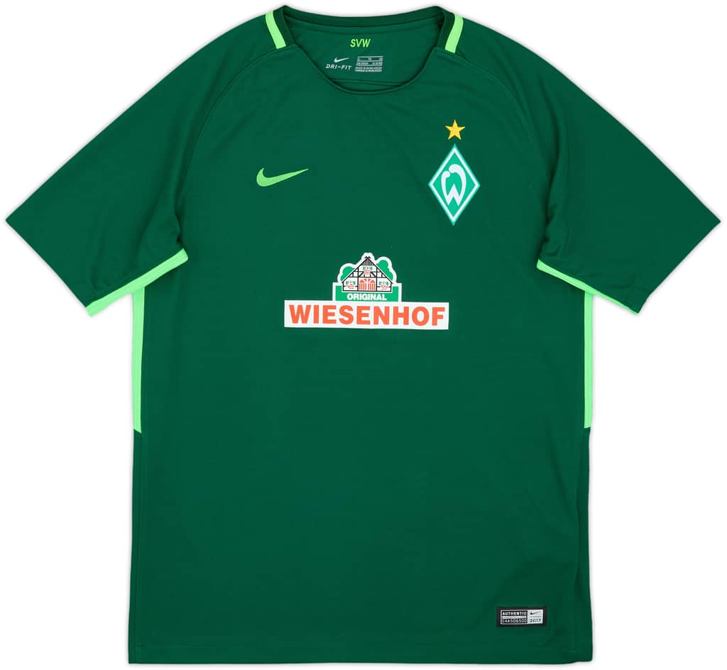 2017-18 Werder Bremen Home Shirt - 10/10 - (XL.Boys)