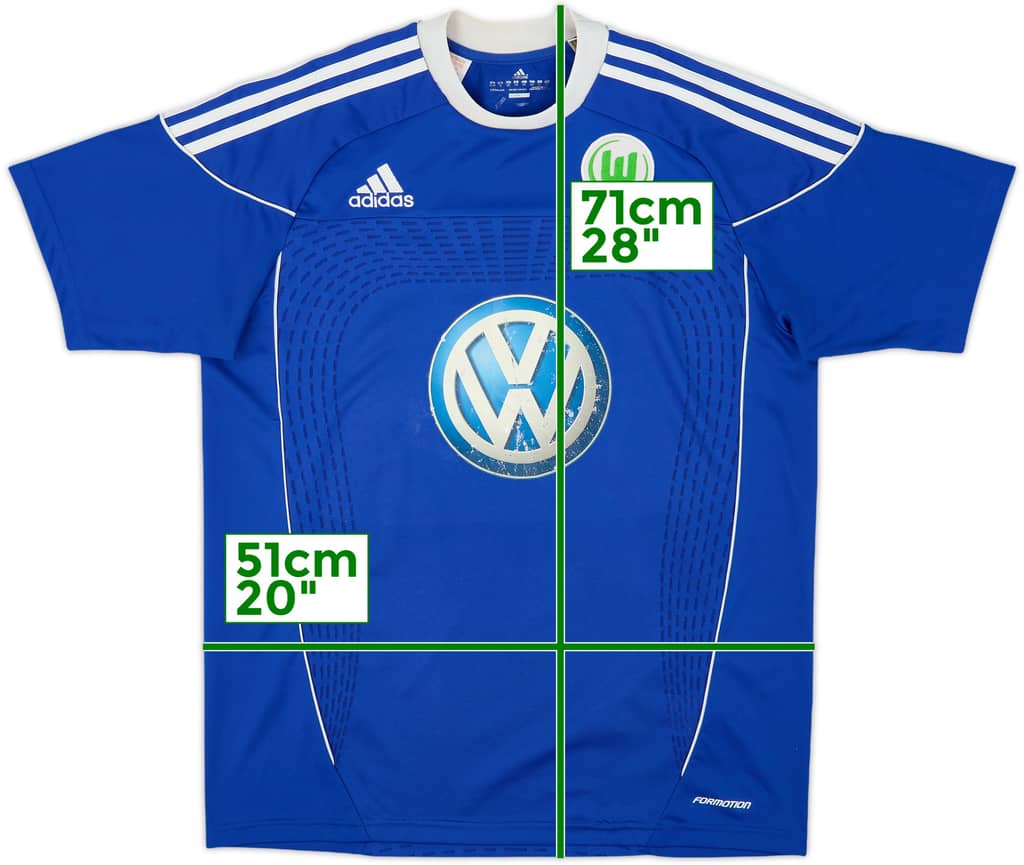 2010-11 Wolfsburg Third Shirt - 5/10 - (XL.Boys)
