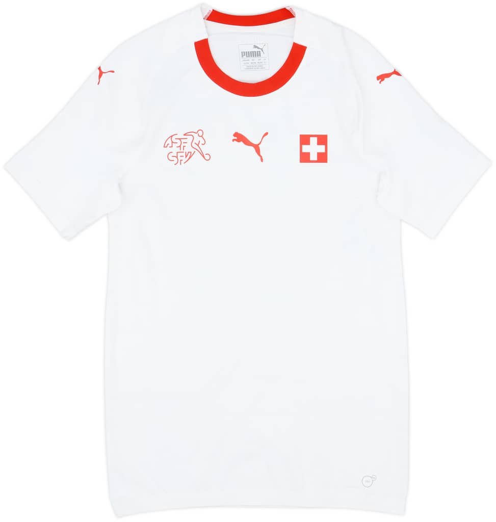 2018-20 Switzerland Authentic Away Shirt - 9/10 - (XL)