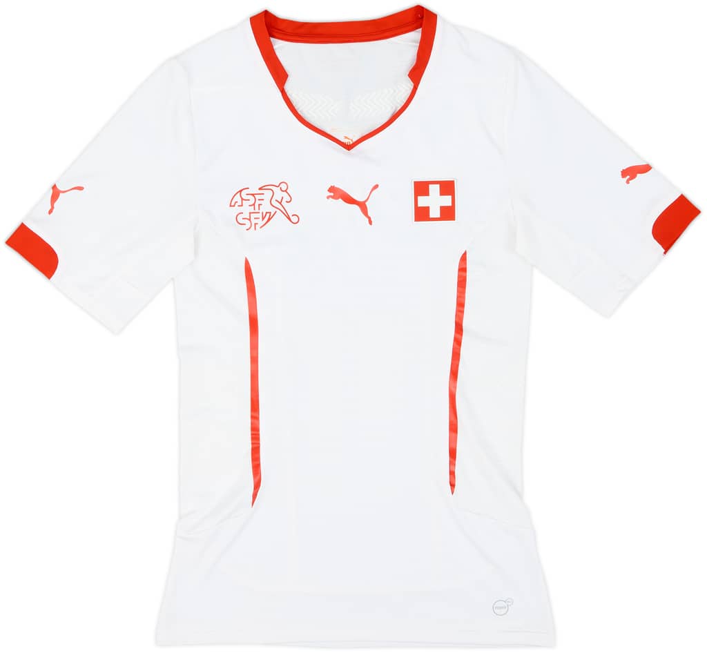 2014-15 Switzerland Player Issue Away Shirt - 7/10 - (M)