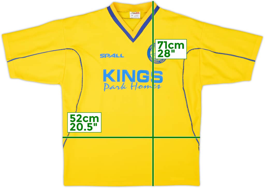 2001-02 Canvey Island Home Shirt - 9/10 - (Y)