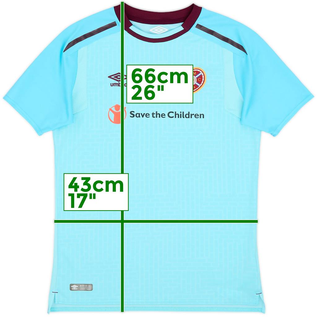 2017-18 Hearts Away Shirt - 10/10 - (XL.Boys)
