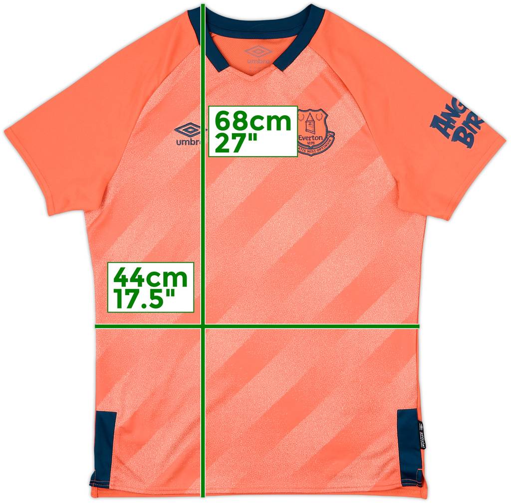 2019-20 Everton Away Shirt - 9/10 - (XL.Boys)