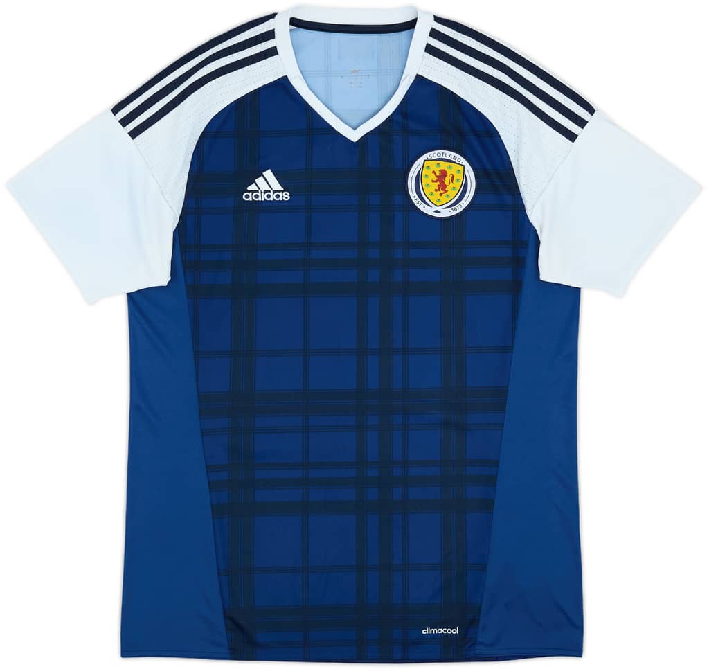 2015-17 Scotland Home Shirt - 8/10 - (M)