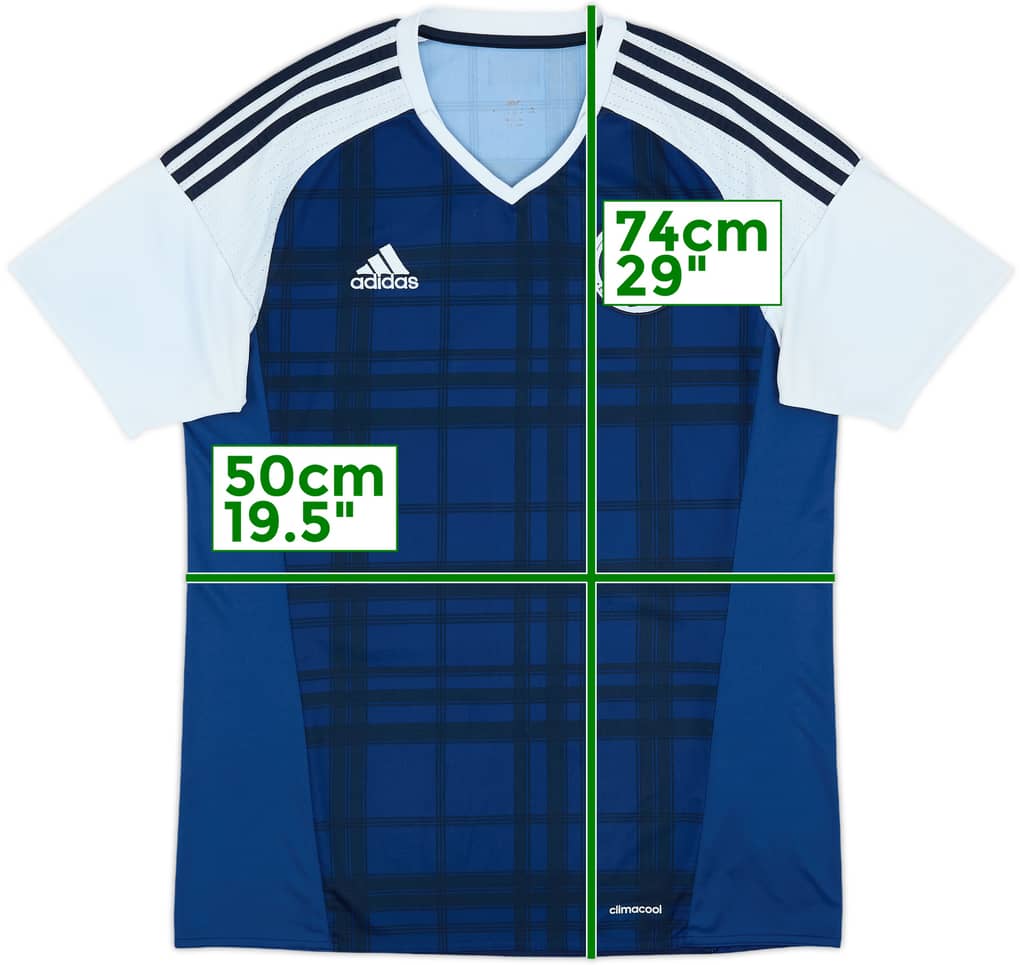 2015-17 Scotland Home Shirt - 8/10 - (M)