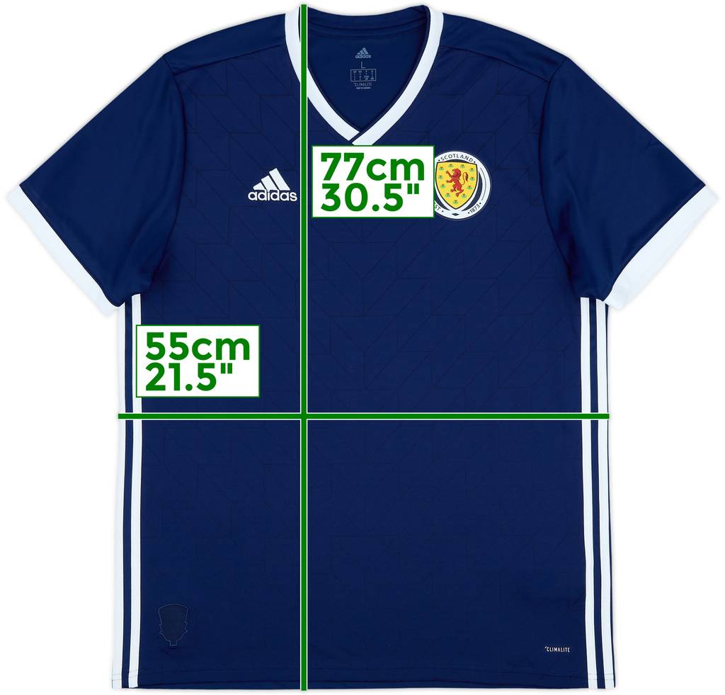 2017-19 Scotland Home Shirt - 9/10 - (L)