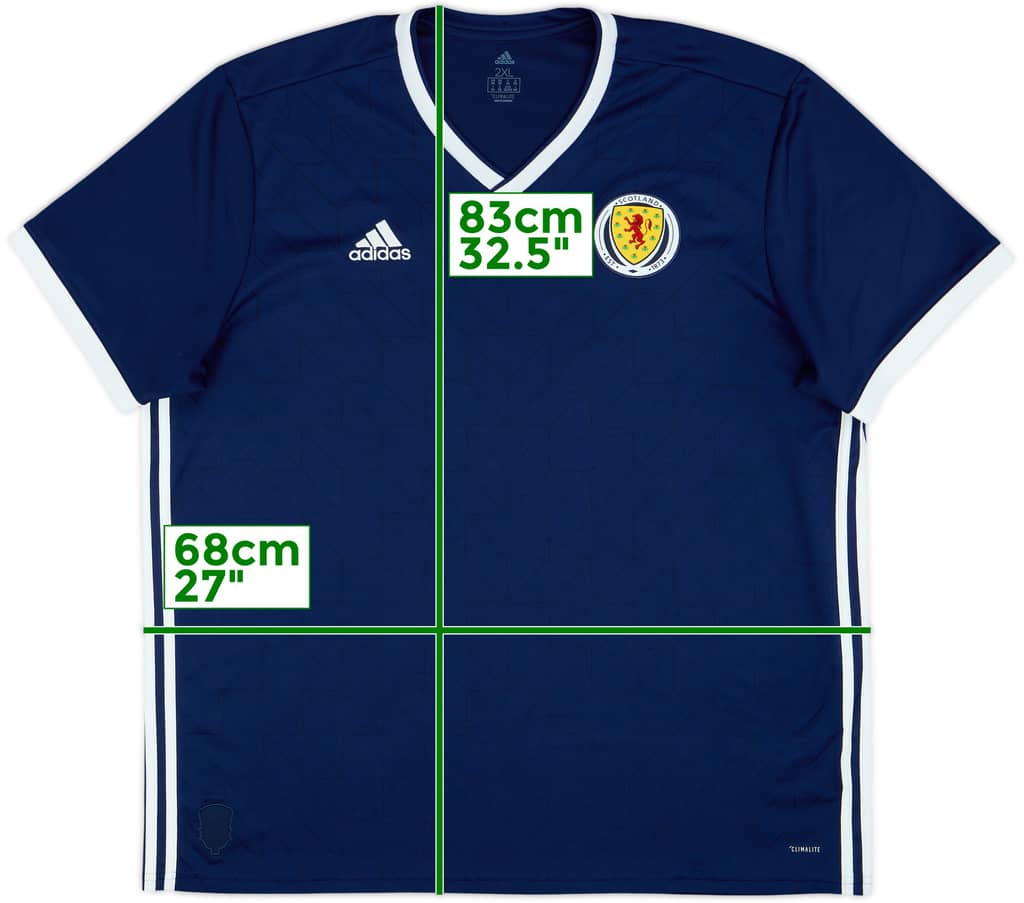 2017-19 Scotland Home Shirt - 9/10 - (XXL)