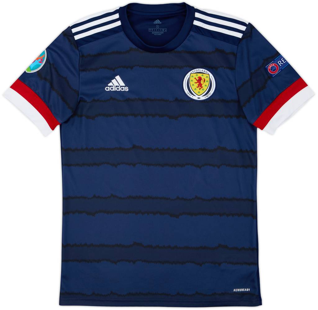 2020-22 Scotland Home Shirt - 7/10 - (S)
