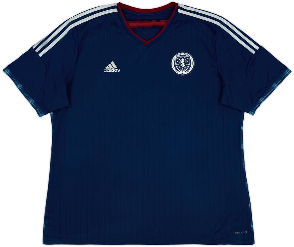 2014-15 Scotland Home Shirt - 8/10 - (XXL)