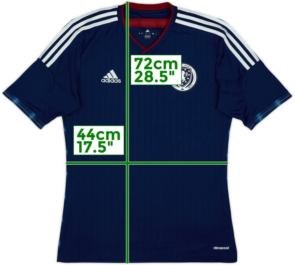 2014-15 Scotland Home Shirt - 8/10 - (S)