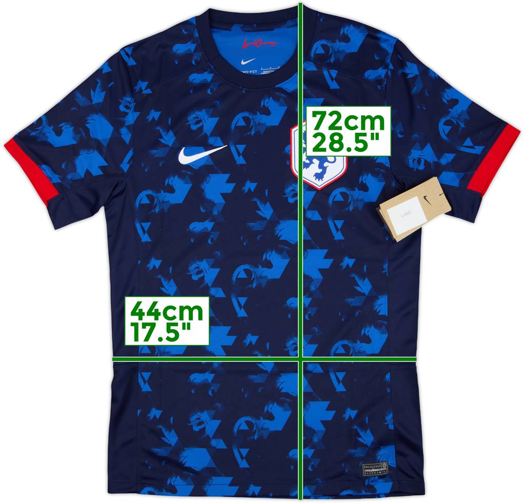 2023-24 Netherlands Women's Away Shirt (Men's S)