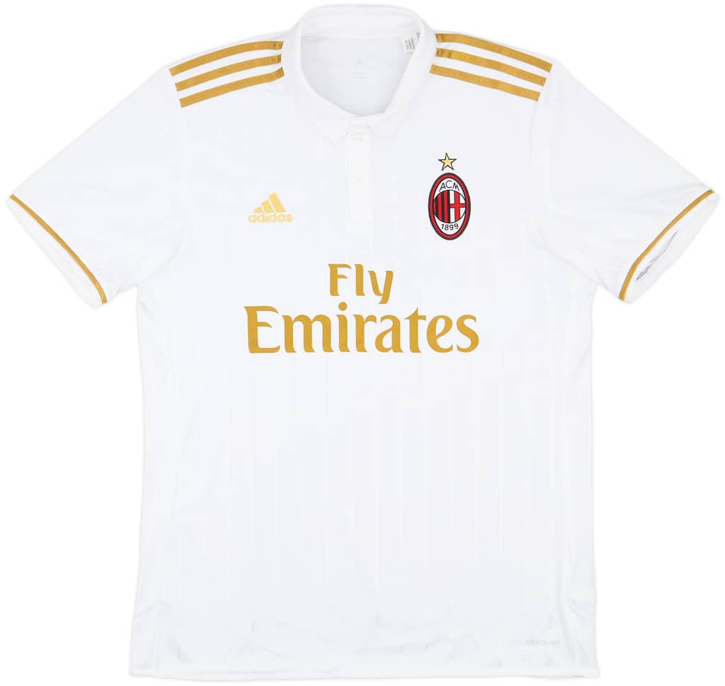 2016-17 AC Milan Away Shirt - 9/10 - (L)