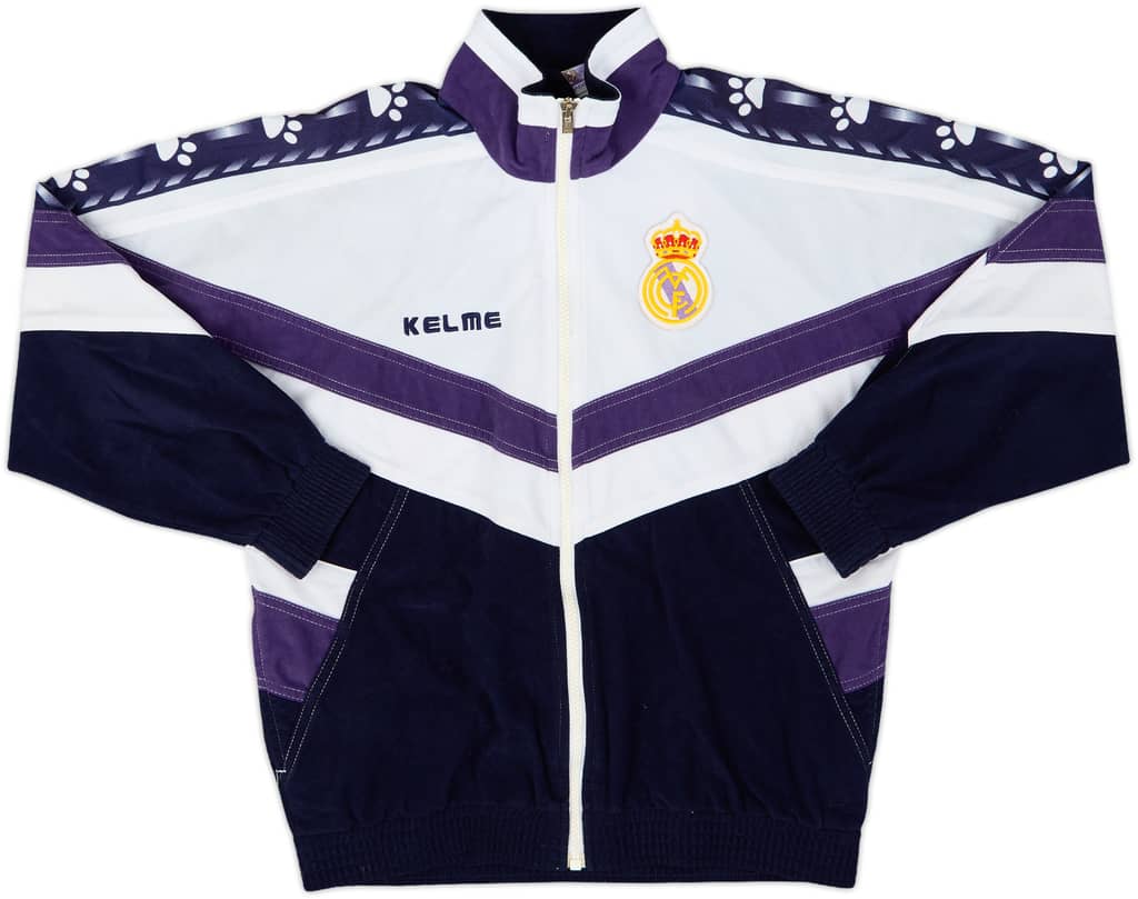 1997-98 Real Madrid Kelme Track Jacket - 7/10 - (L.Boys)