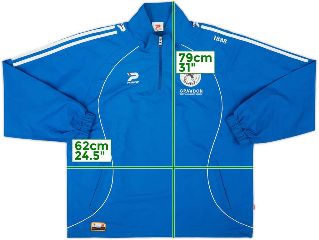 2008-09 Sparta Rotterdam Patrick Track Jacket - 9/10 - (XL)